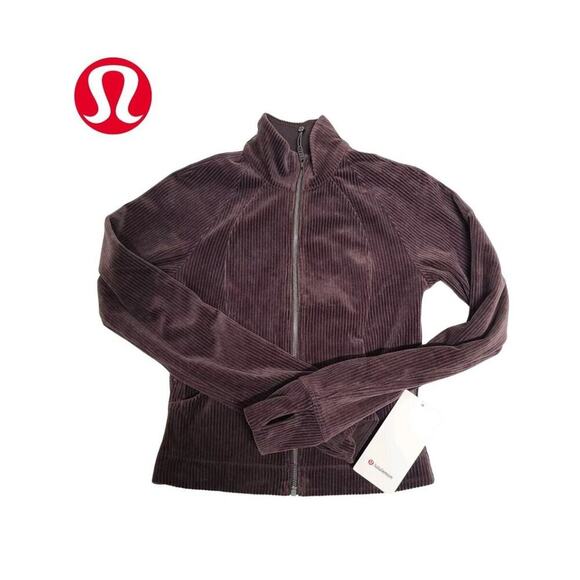 Lululemon Scuba Track Jacket (Velvet Cord) NWT | Size 4 - Picture 3 of 12